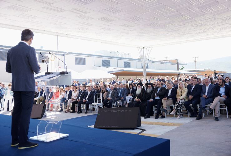 Περιοδεία Πρωθυπουργού Κυριάκου Μητσοτάκη στη Μαγνησία, συνοδεία του Υφυπουργού στον Πρωθυπουργό Χρήστου Τριαντόπουλου