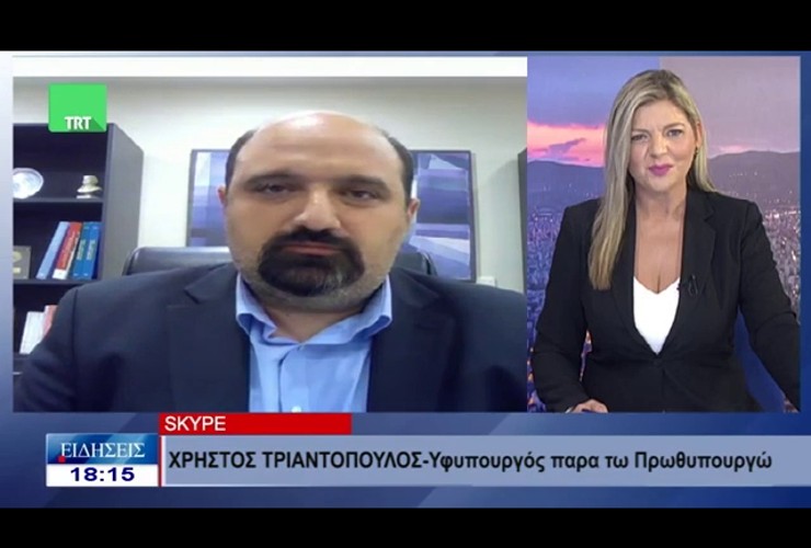 Συνέντευξη Χρήστου Τριαντόπουλου στην Άρτεμις Καλαμογιώργου