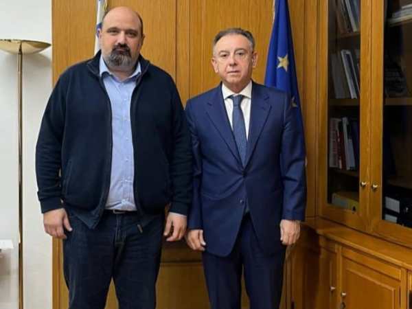 Συνάντηση εργασίας με τον Υφυπουργό Χρ. Κέλλα για τα ζητήματα της αλιείας στη&nbsp;Μαγνησία