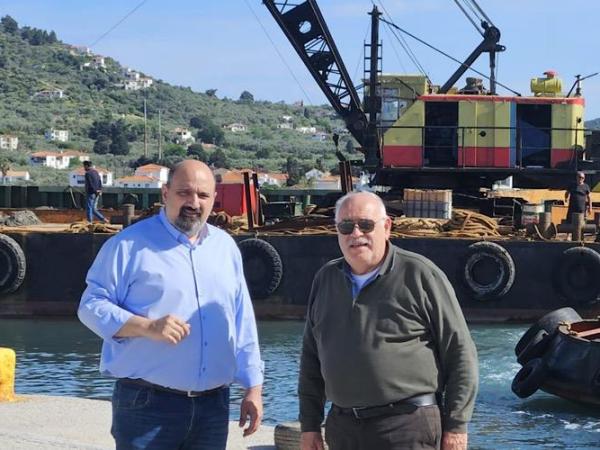 «Τέλος Μαΐου ολοκληρώνεται η εκβάθυνση του λιμανιού της Σκοπέλου με προϋπολογισμό 184.000&nbsp;ευρώ»