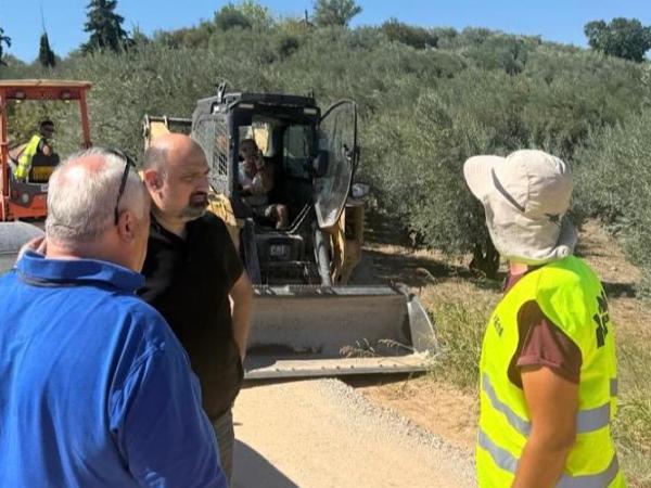 «Ξεκίνησε η αποκατάσταση και αναβάθμιση του δρόμου προς τον ΙΝ Αγ. Αναργύρων στο Αχίλλειο&nbsp;Αλμυρού»