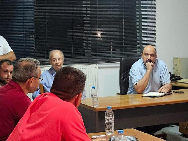 «Συνεργασία με αγρότες Περιβλέπτου και Κοκκίνας για τα ζητήματα της παραγωγής&nbsp;φασολιών»